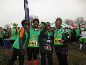 Team We RUN Tings at the Corktown Race 2013.